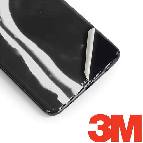 Black Marble Ink Galaxy S9 Skin